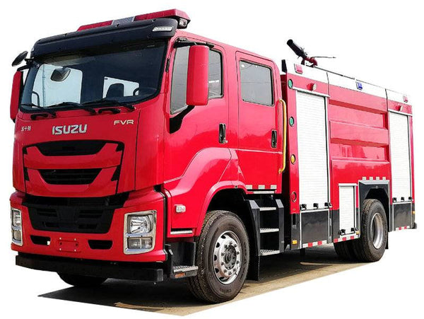 ISUZU 4X2 6500L foam fire truck