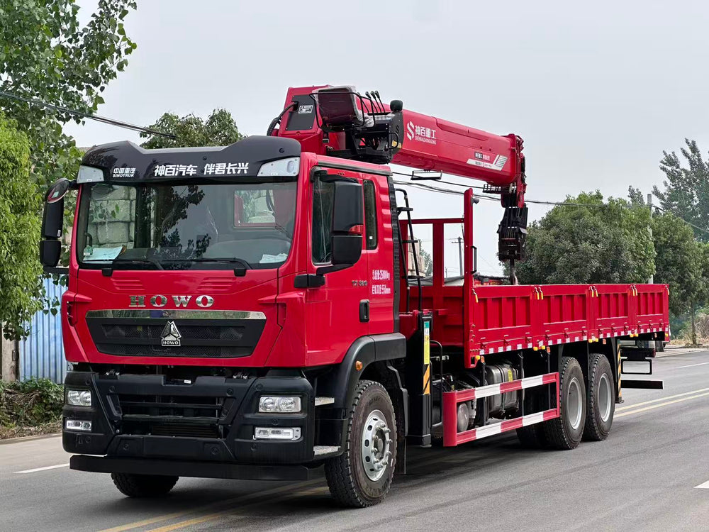 HOWO 14T 6section Telescopic Boom Crane