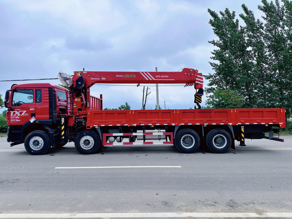 HOWO 8×4 Palfinger16T Telescopic Boom Crane